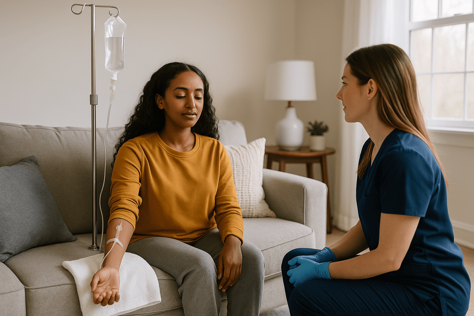 What to Expect During Your First Mobile IV Therapy Session